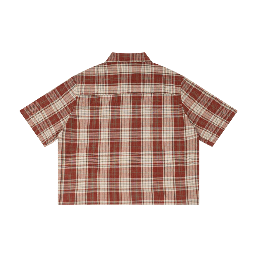 CRIPTIC plaid button up shirt